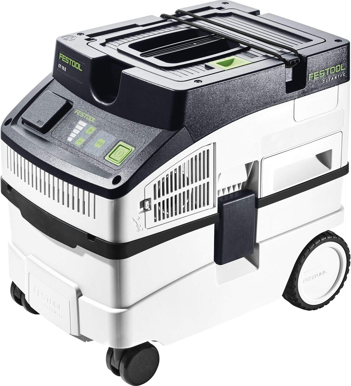 جارو برقی صنعتی فستول آلمان مدل Festool CLEANTEC CT 15 E | قدرت مکش بالا | طراحی فشرده برای حرفه‌ای‌ها